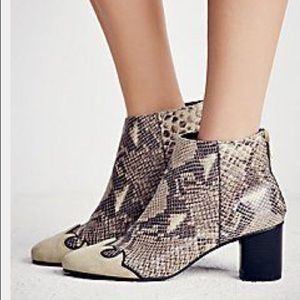 Free people snake booties